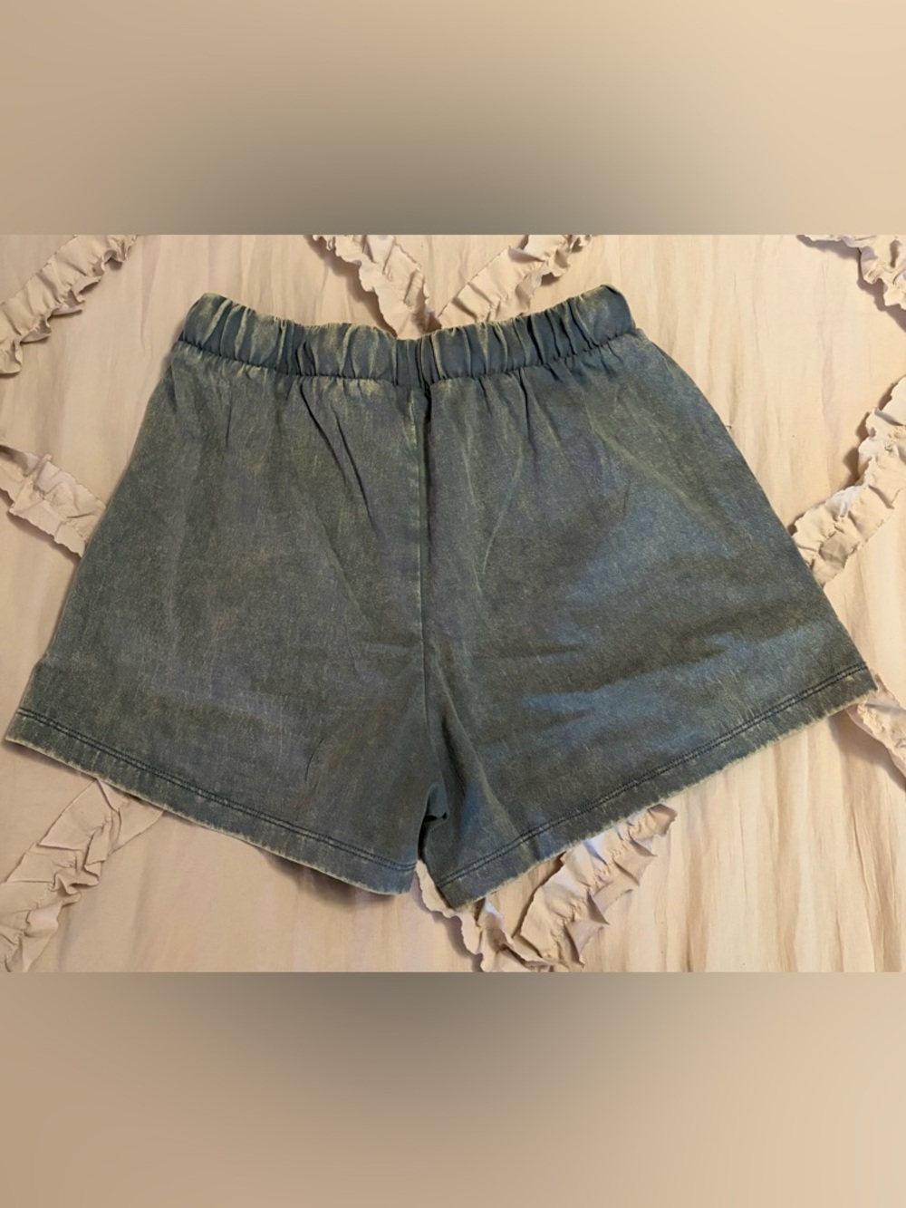 Zenana Outfitters NWOT Mineral  Washed Charcoal Top & Short Set Size S - Picture 9 of 11